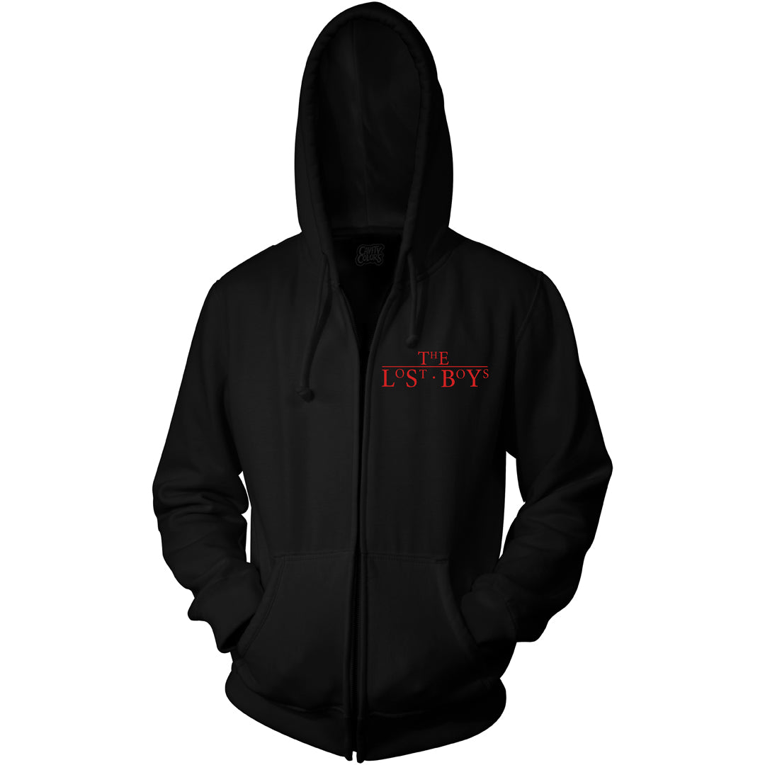 SANTA CARLA VAMPIRES - ZIP-UP HOODIE