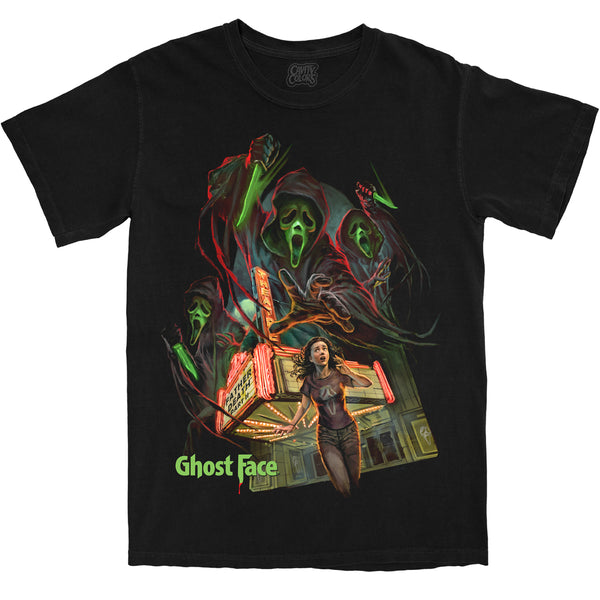GHOST FACE: HORROR MOVIE PREMIERE  - T-SHIRT (COMFORT COLORS)
