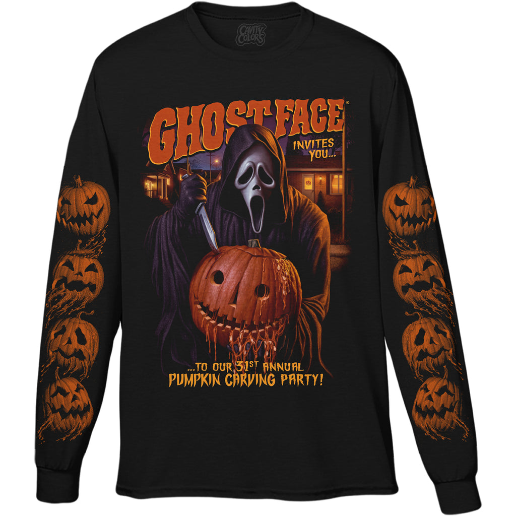 Ghost Face: Halloween Party - Officially Licensed Long Sleeve