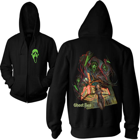 GHOST FACE: HORROR MOVIE PREMIERE - ZIP UP HOODIE