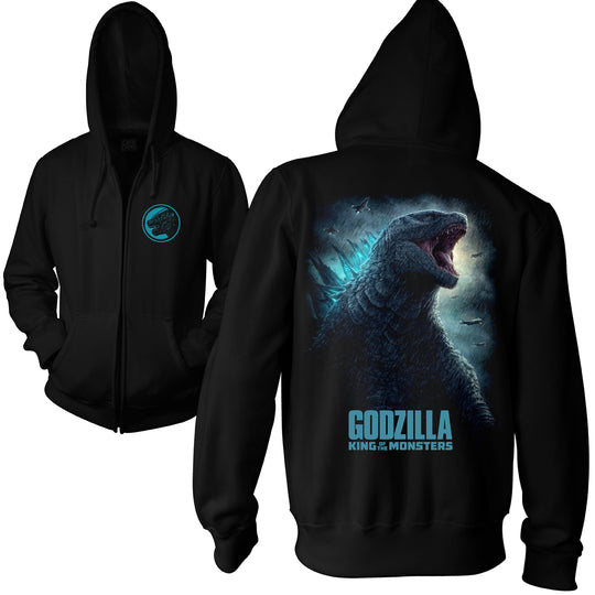 GODZILLA: KING OF THE MONSTERS (2019) - LONG LIVE THE KING - ZIP UP HOODIE
