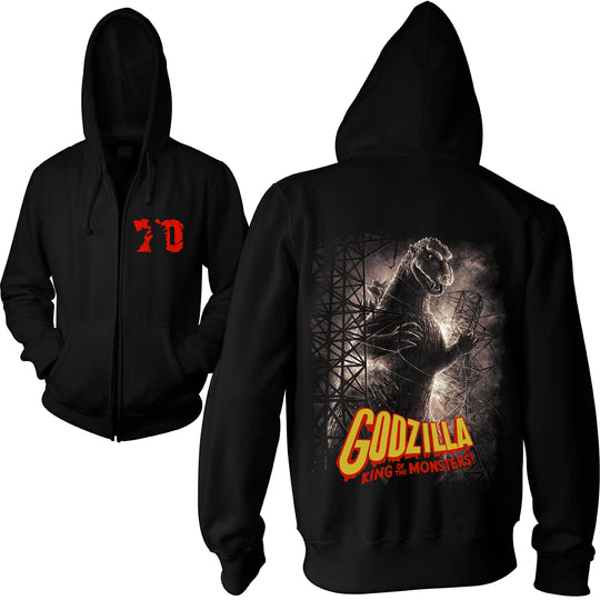 GODZILLA 1954: SHOCKING ARRIVAL - ZIP UP HOODIE