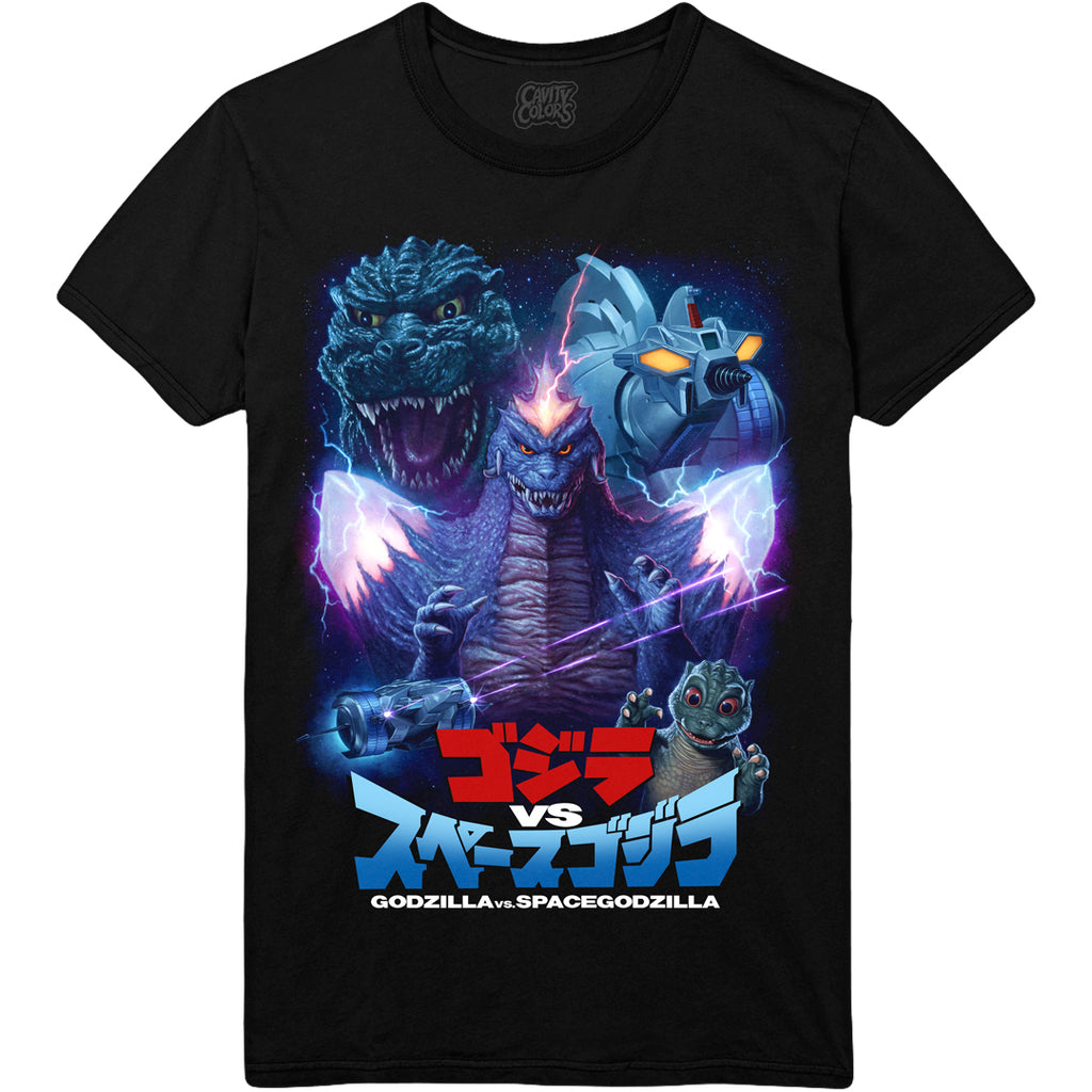 GODZILLA VS. SPACEGODZILLA - T-SHIRT – CavityColors