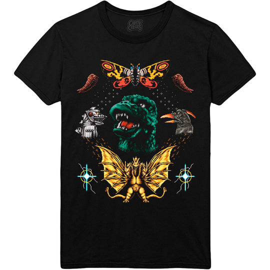 GODZILLA & FRIENDS - FAUX HOLIDAY T-SHIRT