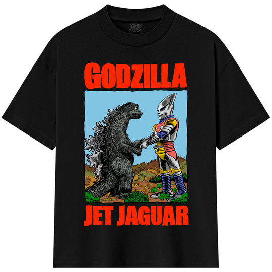 GODZILLA & JET JAGUAR: VICTORY HANDSHAKE - T-SHIRT