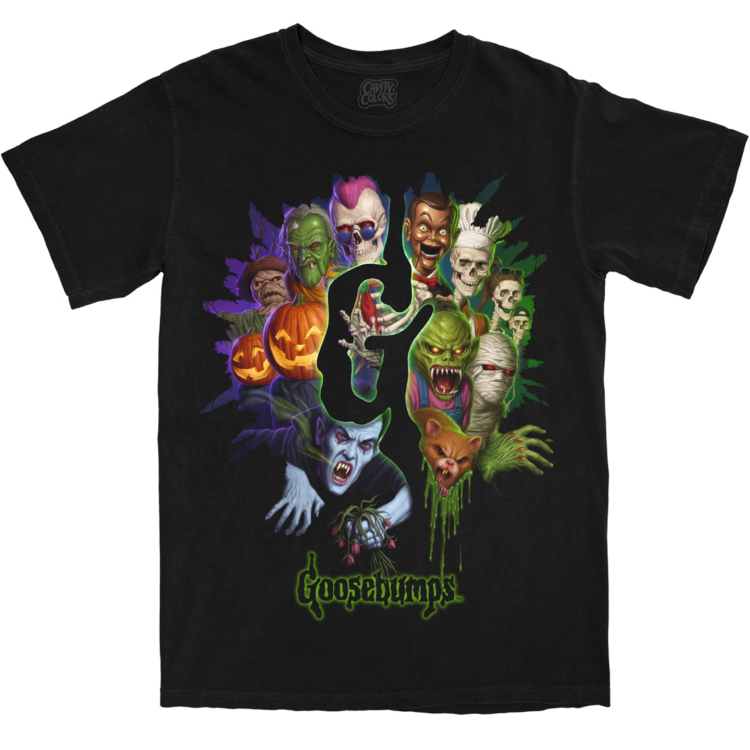 GOOSEBUMPS: '90S MONSTER MASH - T-SHIRT (COMFORT COLORS)