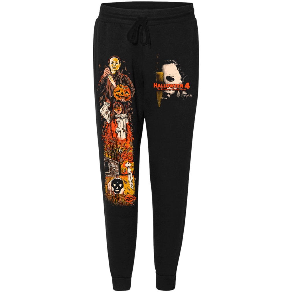Halloween 4 (1988) - Officially Licensed Jogger Sweatpants! – CavityColors