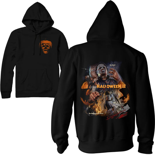 HALLOWEEN II: HE'S BACK! - PULLOVER HOODIE
