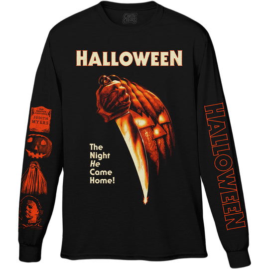 HALLOWEEN: RETRO HORROR - LONG SLEEVE SHIRT