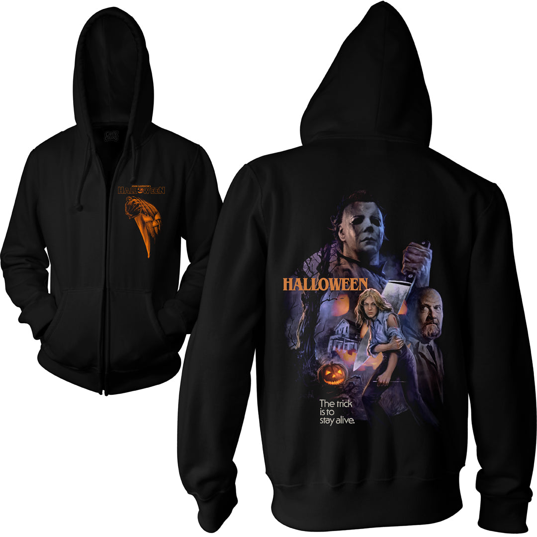 HALLOWEEN: DEATH HAS COME HOME - ZIP-UP HOODIE