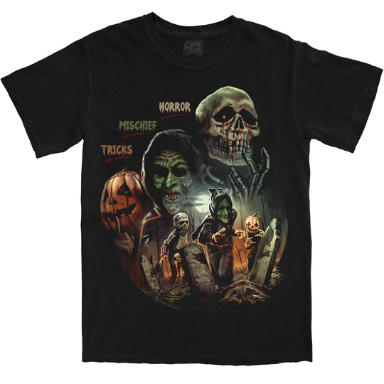 HALLOWEEN TRIO: SPOOKY SEASON - T-SHIRT (COMFORT COLORS)