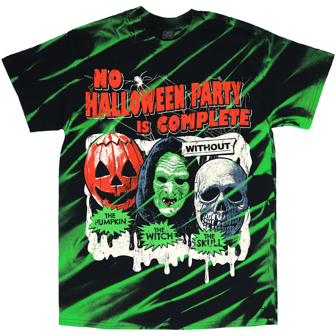 HALLOWEEN TRIO: PARTY TIME - TIE-DYE T-SHIRT