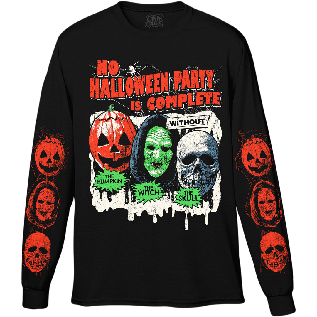 HALLOWEEN TRIO: PARTY TIME - LONG SLEEVE SHIRT