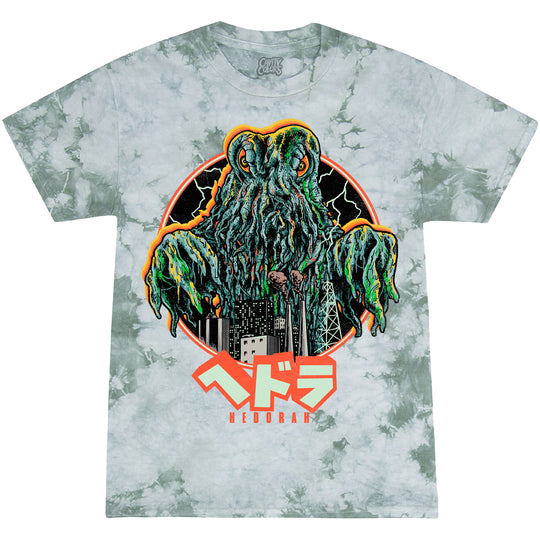 HEDORAH: THE SMOG MONSTER - TIE-DYE T-SHIRT (TOXIC TIE DYE)