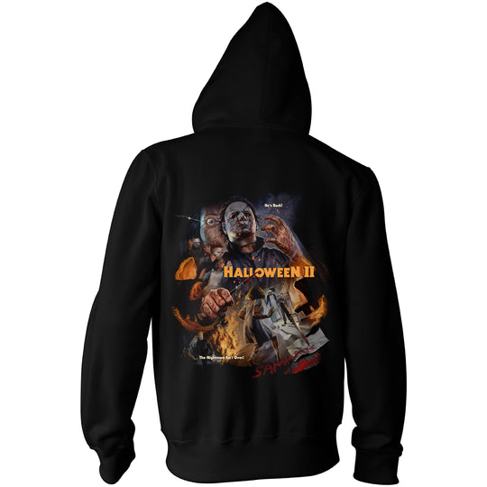 HALLOWEEN II: HE'S BACK! - ZIP-UP HOODIE