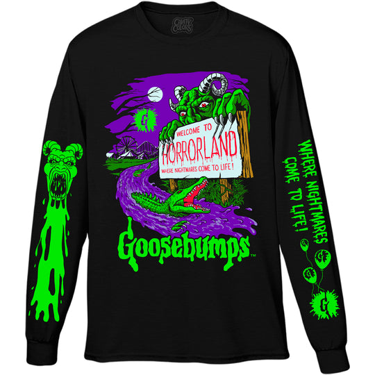 GOOSEBUMPS: ENTER IF YOU DARE - LONG SLEEVE SHIRT