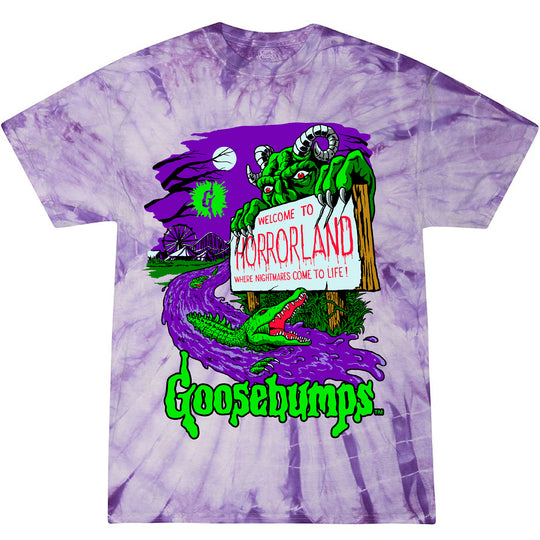 GOOSEBUMPS: ENTER IF YOU DARE - TIE-DYE T-SHIRT