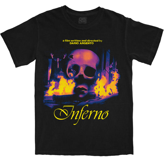 INFERNO: '80S HORROR - T-SHIRT (COMFORT COLORS)