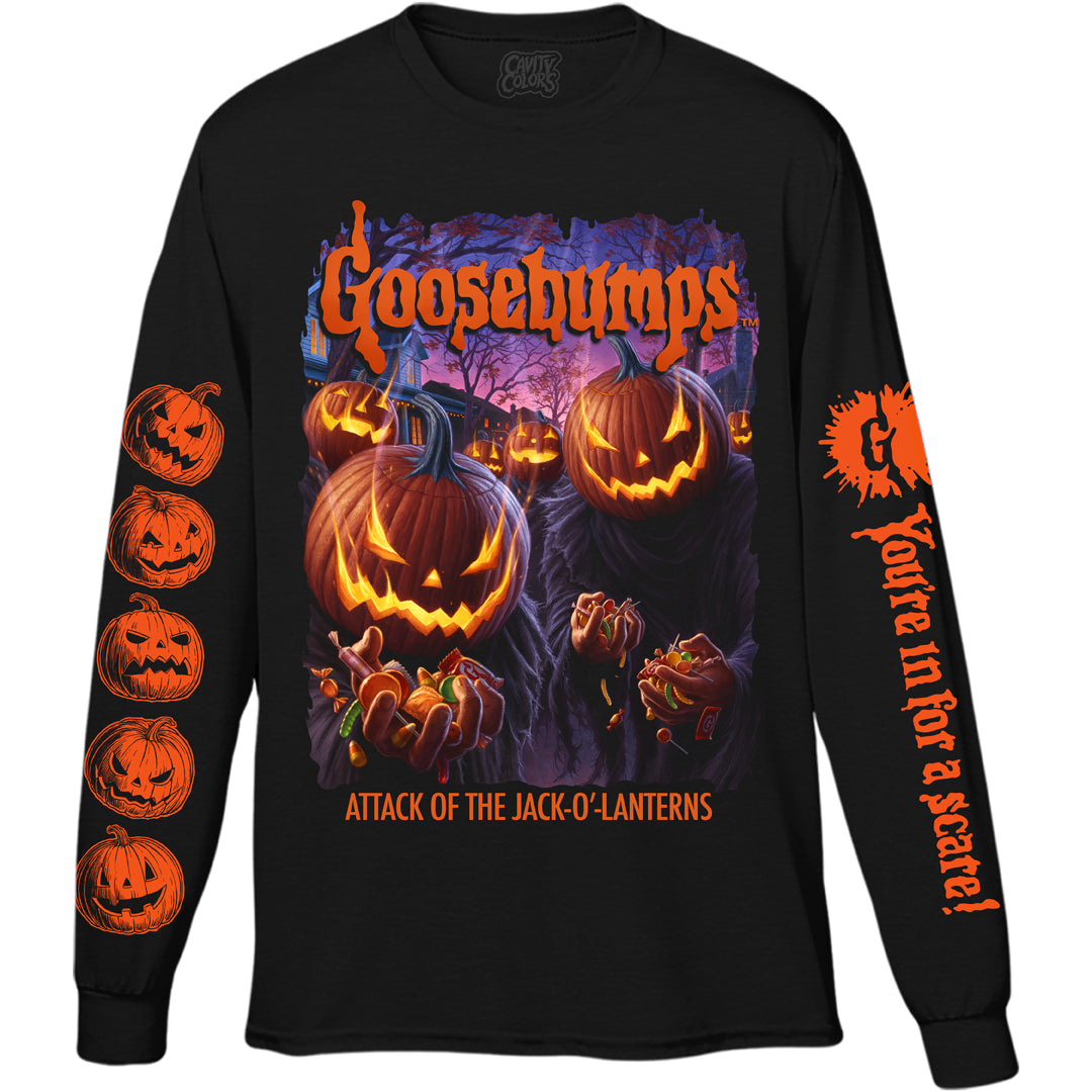 GOOSEBUMPS: ATTACK OF THE JACK-O'-LANTERNS - LONG SLEEVE SHIRT