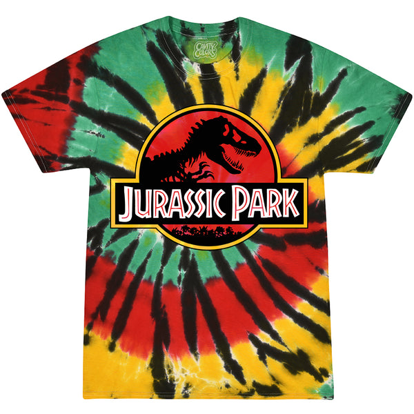 JURASSIC PARK: RETRO ICON - TIE-DYE T-SHIRT – CavityColors