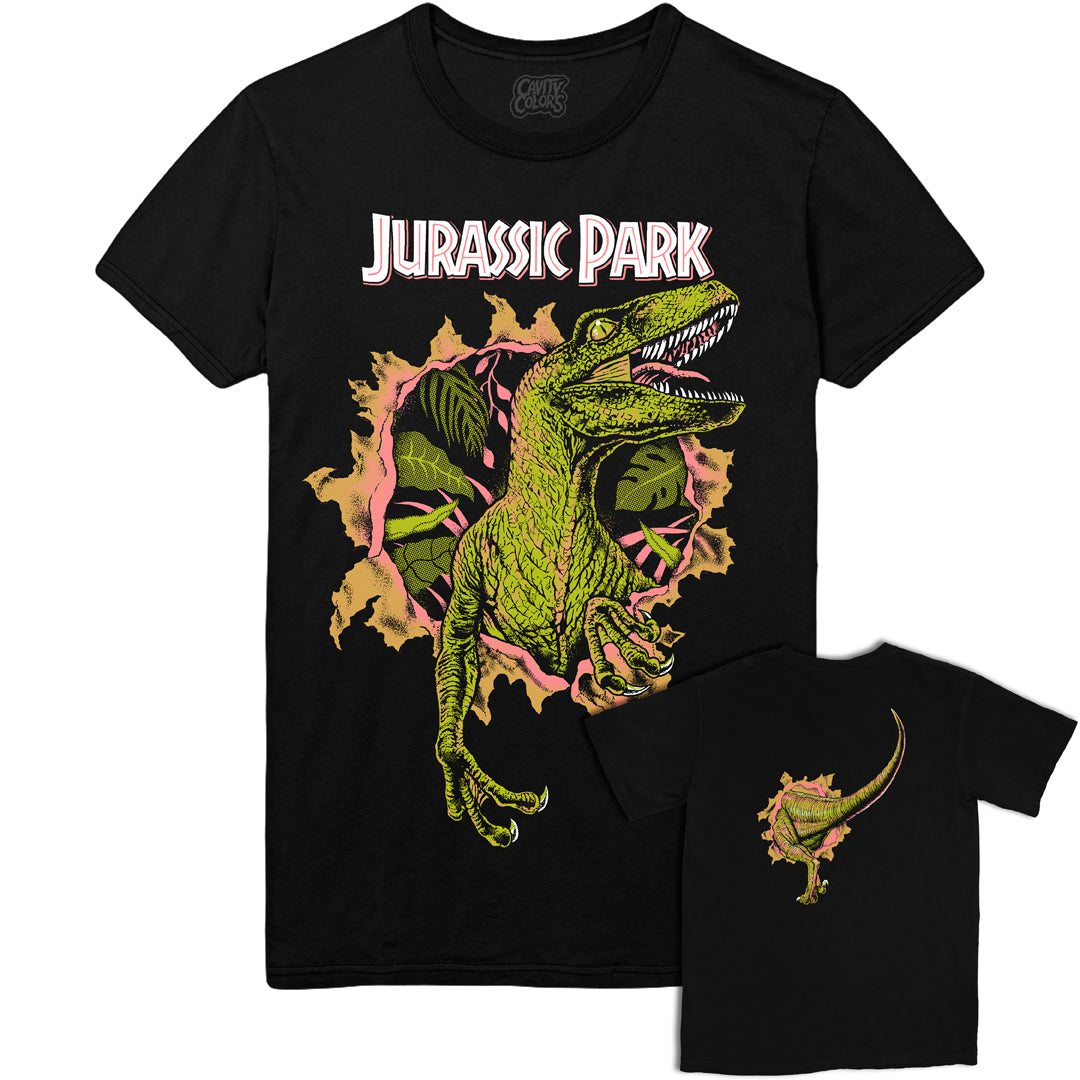 JURASSIC PARK: RETRO RAPTOR - T-SHIRT