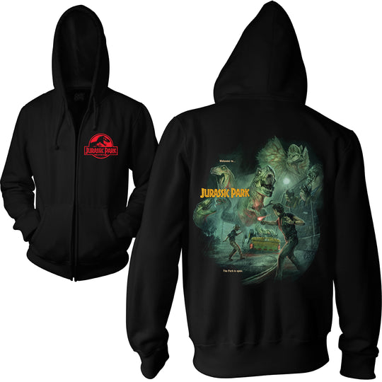 JURASSIC PARK: DINO MAYHEM - ZIP-UP HOODIE