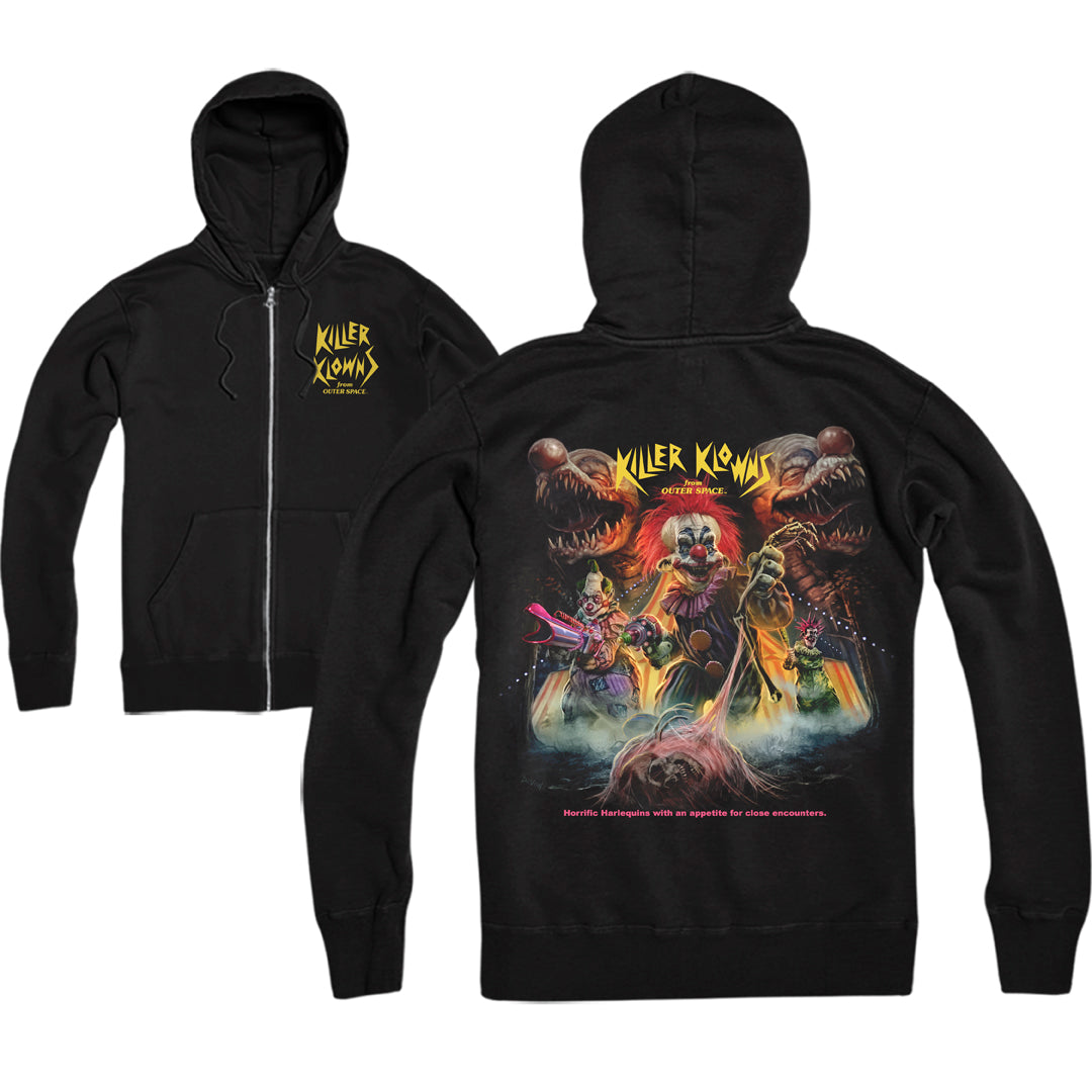 KILLER KLOWNS: OUT OF THIS WORLD - ZIP UP HOODIE