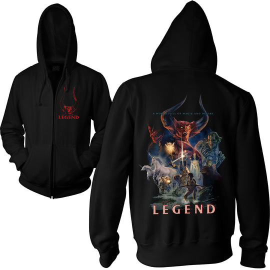 LEGEND: MAGIC AND DESIRE - ZIP-UP HOODIE