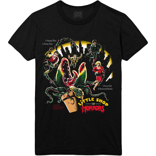 LITTLE SHOP: RETRO PLANT MAYHEM - T-SHIRT