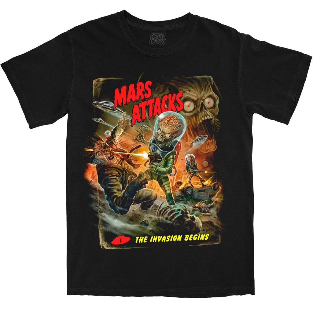 MARS ATTACKS: LEGACY - T-SHIRT (COMFORT COLORS) – CavityColors