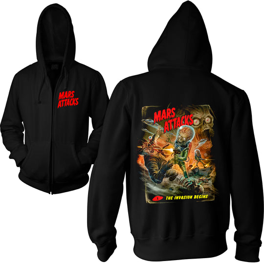 MARS ATTACKS: LEGACY - ZIP UP HOODIE