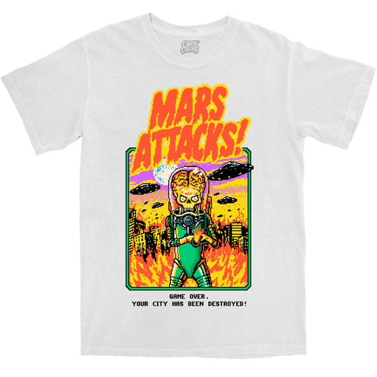 MARS ATTACKS: GAME OVER - T-SHIRT (COMFORT COLORS)