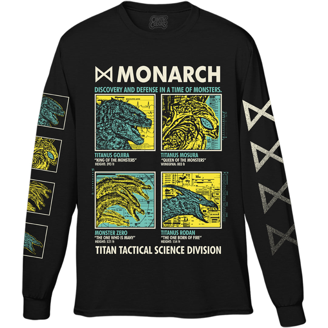 MONARCH: TITAN TACTICAL SCIENCE DIVISION - LONG SLEEVE SHIRT
