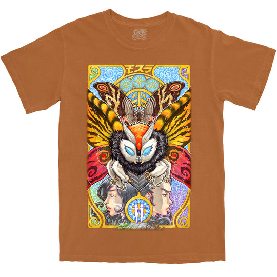MOTHRA GEMINI - T-SHIRT (COMFORT COLORS) EARTH TONE