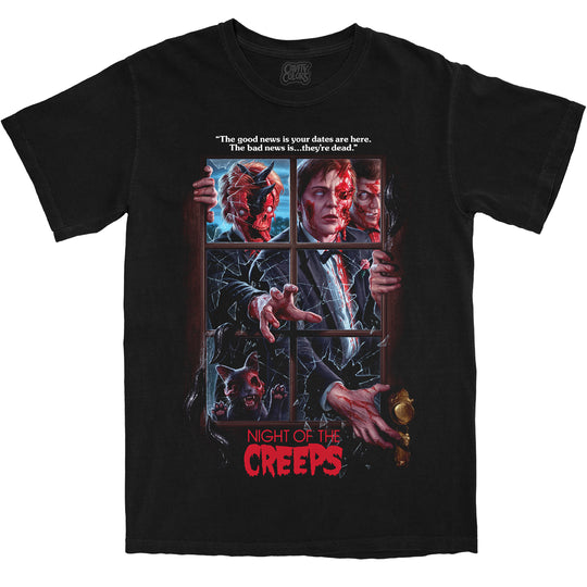NIGHT OF THE CREEPS: 40TH ANNIVERSARY - T-SHIRT (COMFORT COLORS)