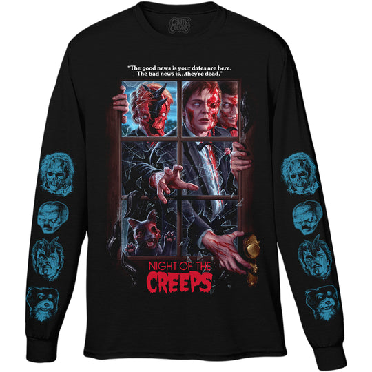 NIGHT OF THE CREEPS: 40TH ANNIVERSARY - LONG SLEEVE SHIRT