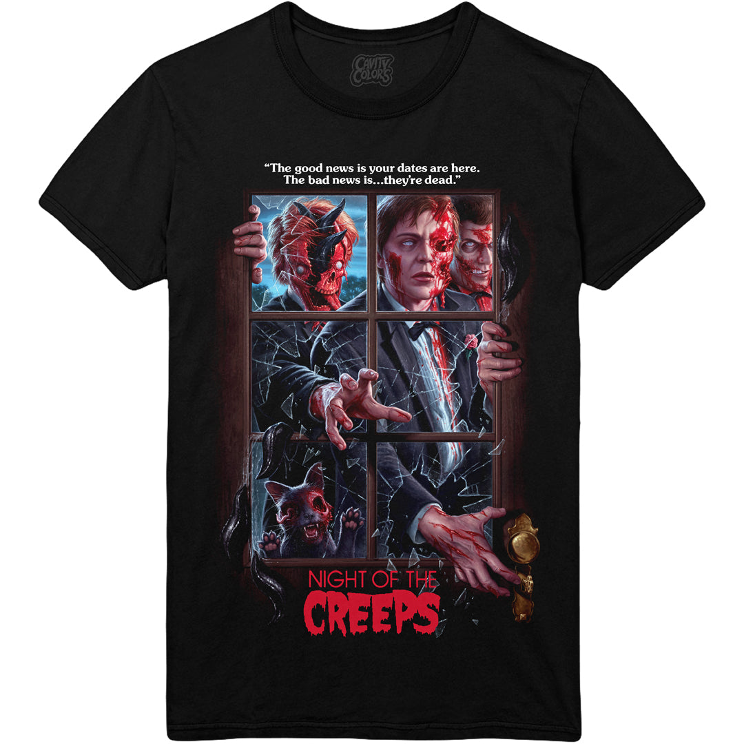 NIGHT OF THE CREEPS: 40TH ANNIVERSARY - T-SHIRT
