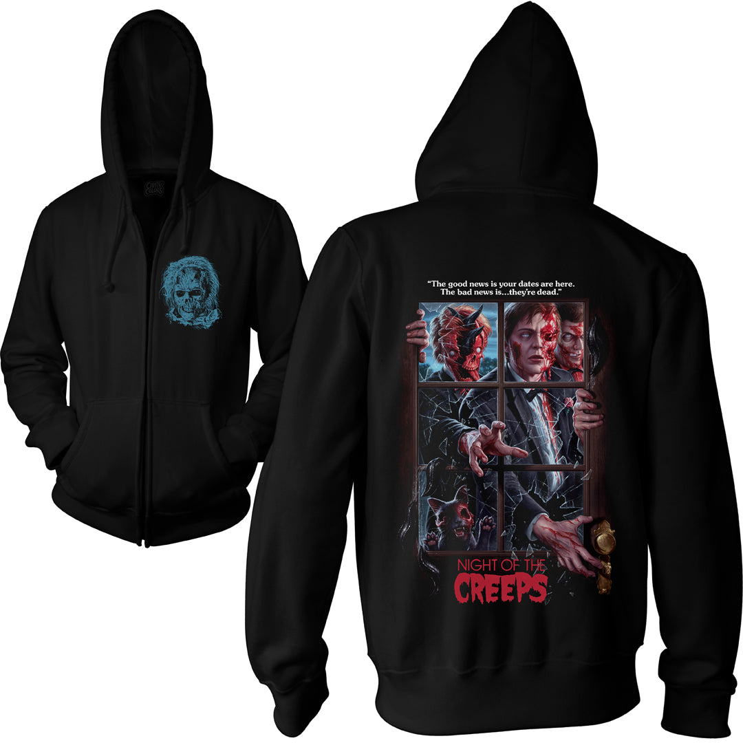 NIGHT OF THE CREEPS: 40TH ANNIVERSARY - ZIP-UP HOODIE