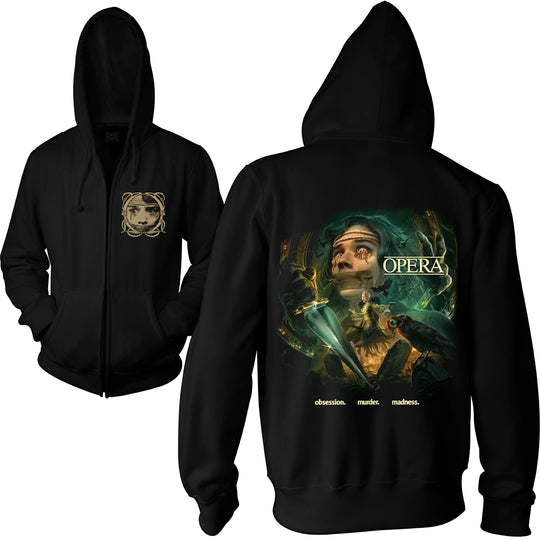 DARIO ARGENTO'S OPERA - ZIP-UP HOODIE