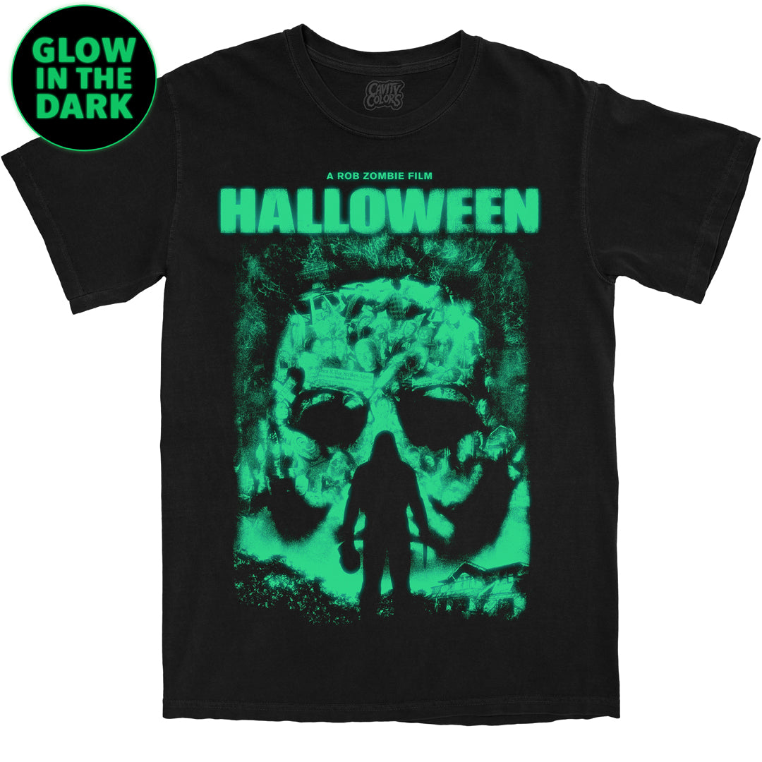 ROB ZOMBIE'S HALLOWEEN: CLASSIC - COMFORT COLORS T-SHIRT (GLOW IN THE DARK)
