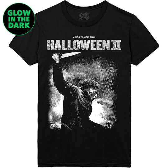 ROB ZOMBIE'S HALLOWEEN II: CLASSIC - T-SHIRT (GLOW IN THE DARK)