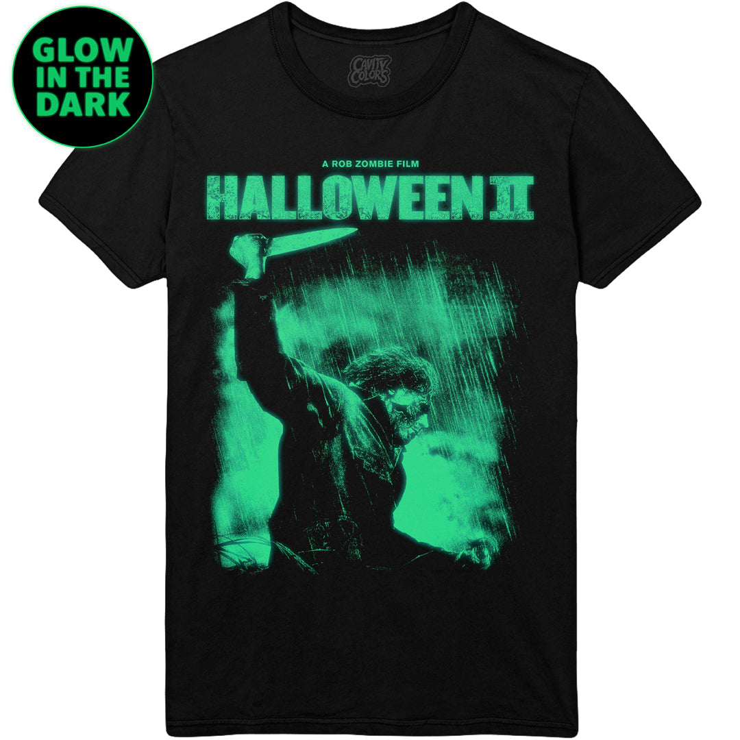 ROB ZOMBIE'S HALLOWEEN II: CLASSIC - T-SHIRT (GLOW IN THE DARK)