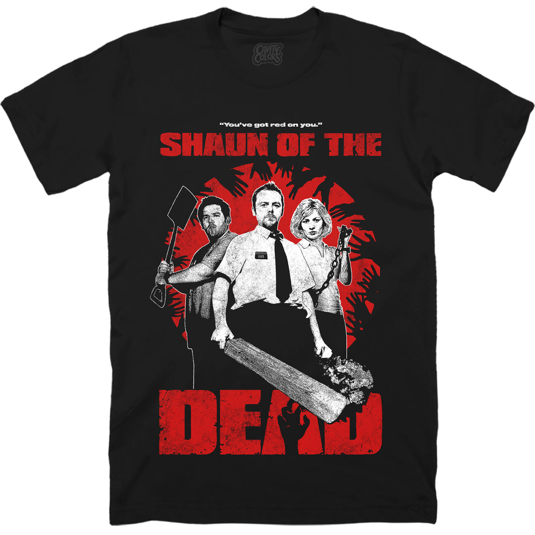 SHAUN OF THE DEAD: YOU'VE GOT RED ON YOU - T-SHIRT