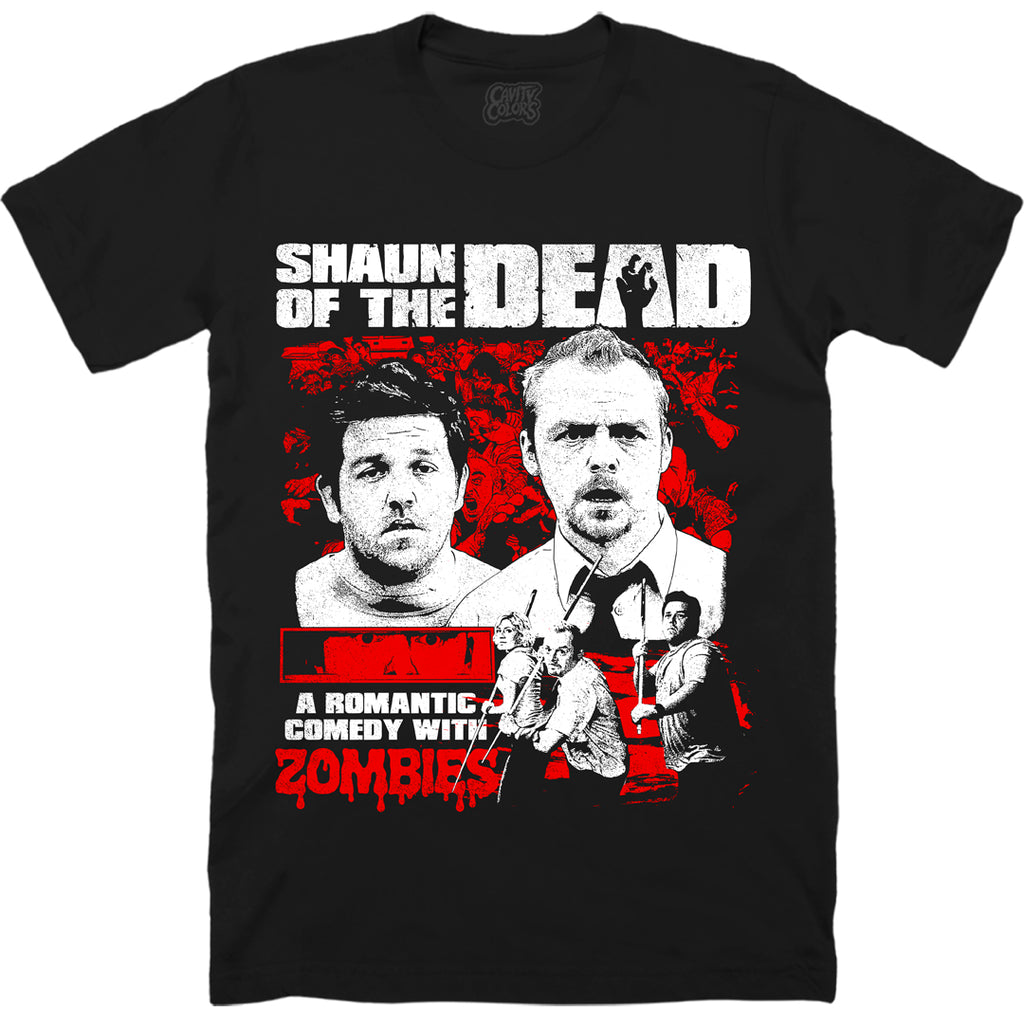 Shaun of the Dead - Official T-Shirts from CAVITYCOLORS