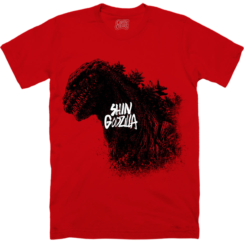 INCISION Tシャツ XL pre-GRADE SHIN GODZILLA: PERSECUTION OF THE MASSES - T-SHIRT (BLOOD RED