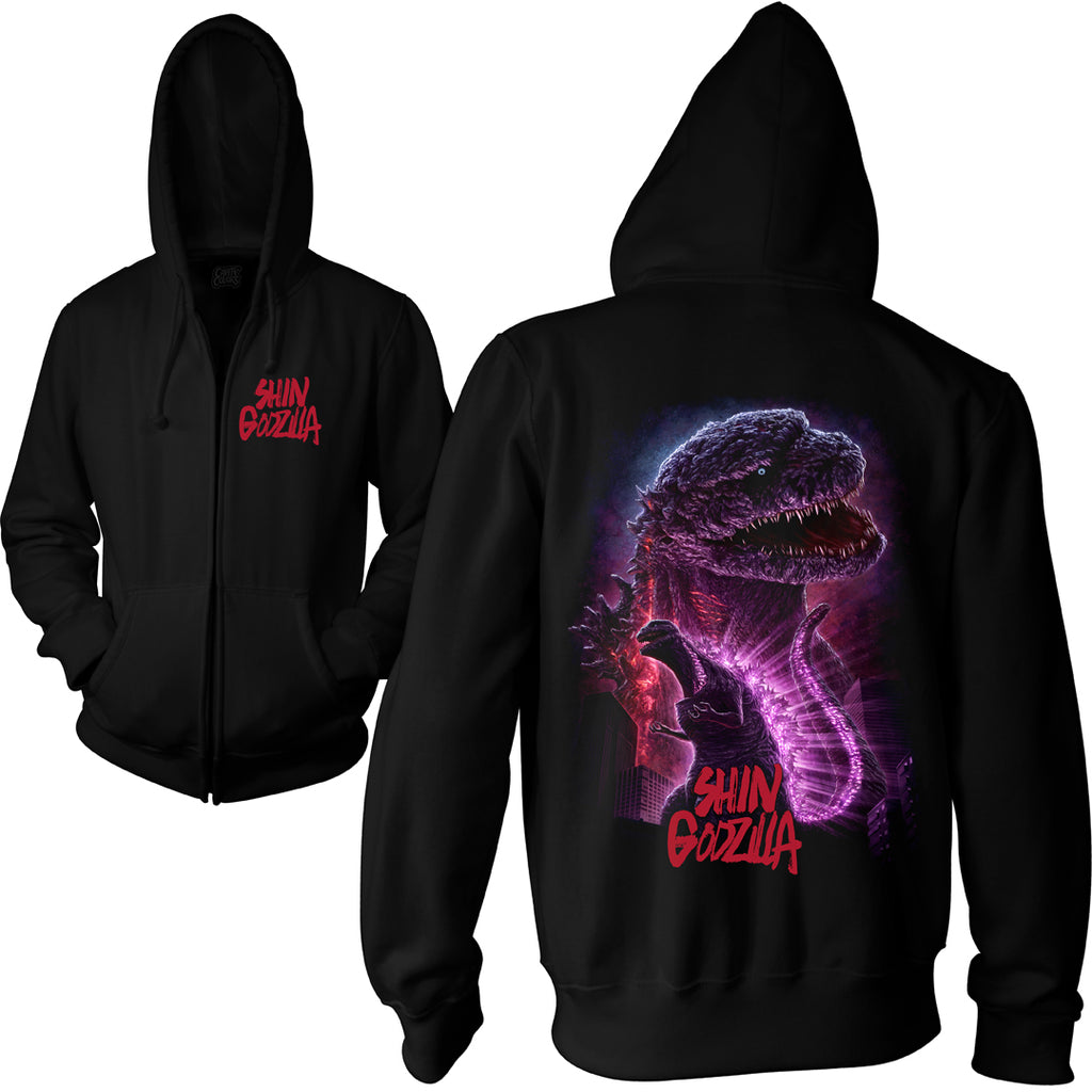 SHIN GODZILLA: DECADE OF DOOM - ZIP UP HOODIE – CavityColors