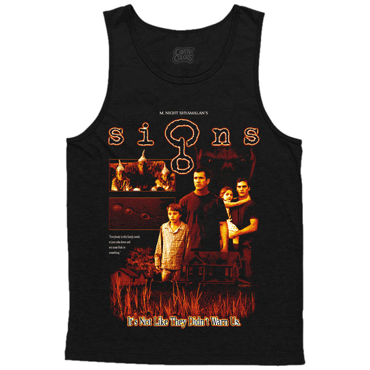 SIGNS (2002) CROP CIRCLES - TANKTOP