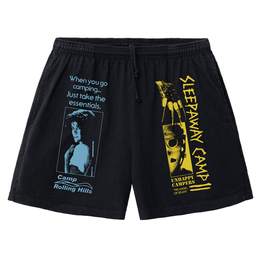 SLEEPAWAY CAMP II: THE ESSENTIALS - JERSEY COTTON SHORTS