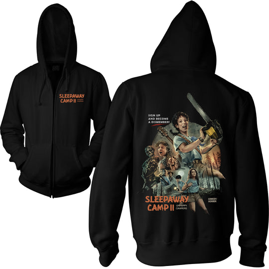 SLEEPAWAY CAMP II: UNHAPPY CAMPERS - ZIP-UP HOODIE