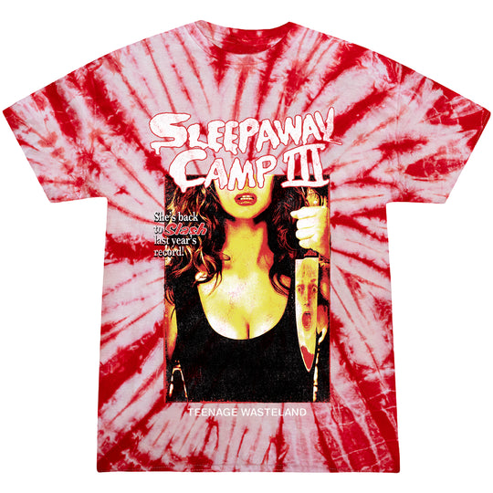 SLEEPAWAY CAMP III: RETRO HORROR - TIE-DYE T-SHIRT